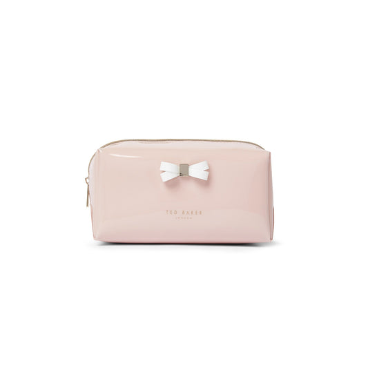 Women Eulali-Bow Detail Make Up Bag - Dusky-Pink