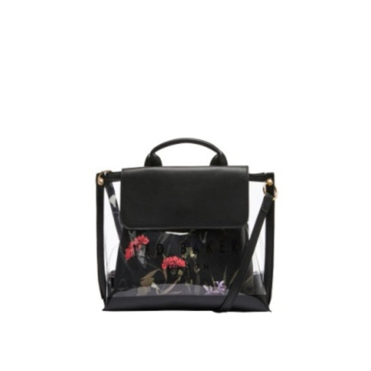 Women Darsha-Highland Transparent Satchel - Black