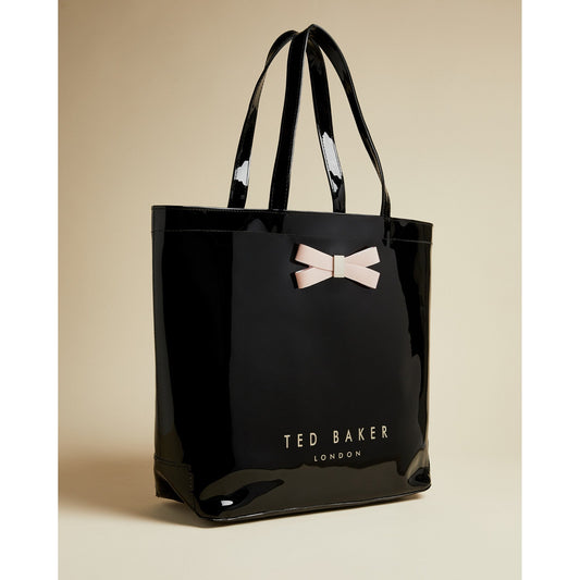 Women Gabycon-Bow Detail Large Icon - Black