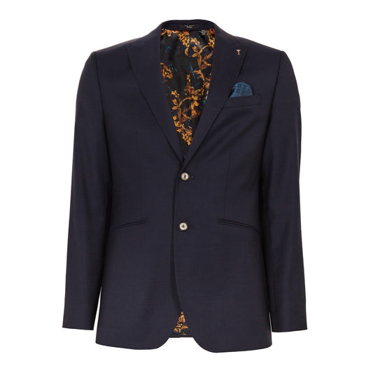 Men Walshyj-Pashion Check Jacket - Navy