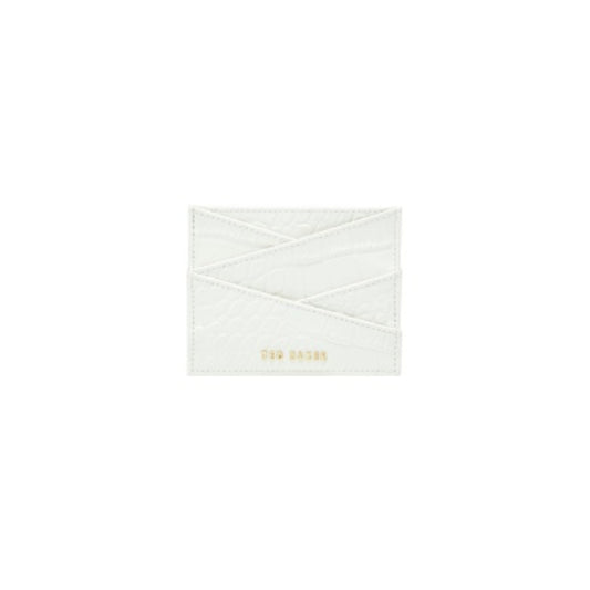 Women Pairlee-Exotic Effect Diagonal Cc Holder - Ivory