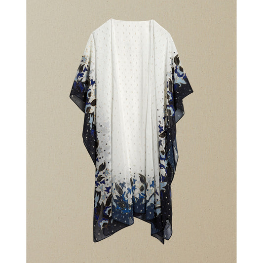 Women Mahalia-Masquerade Kimono - Ivory