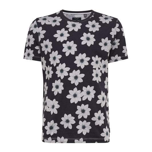 Men Nade-Ss All Over Printed T-Shirt - Navy