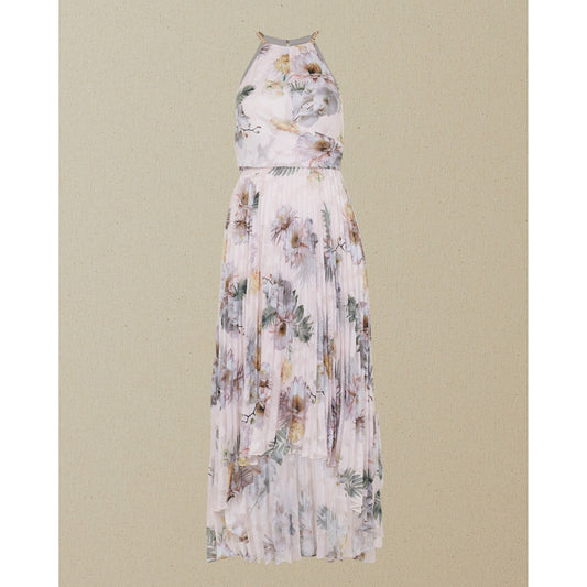 Women Daniiey-Woodland Pleated Maxi Dress - Pl-Pink