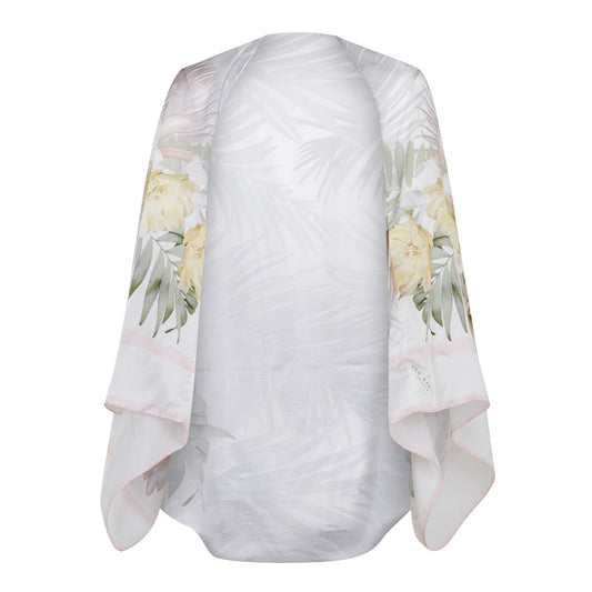 Women Allie-Woodland Cape Scarf - Ivory