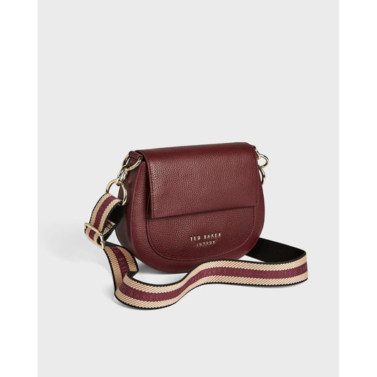 Women Amali-Branded Webbing Strap Xbody - Deep-Purple