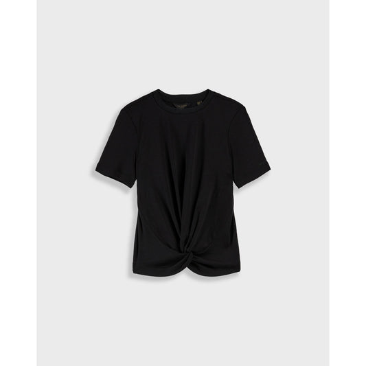 Women Harieyy-Twist Detail Top - Black