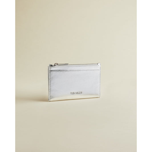 Women Jaya-Poppered Purse - Silver