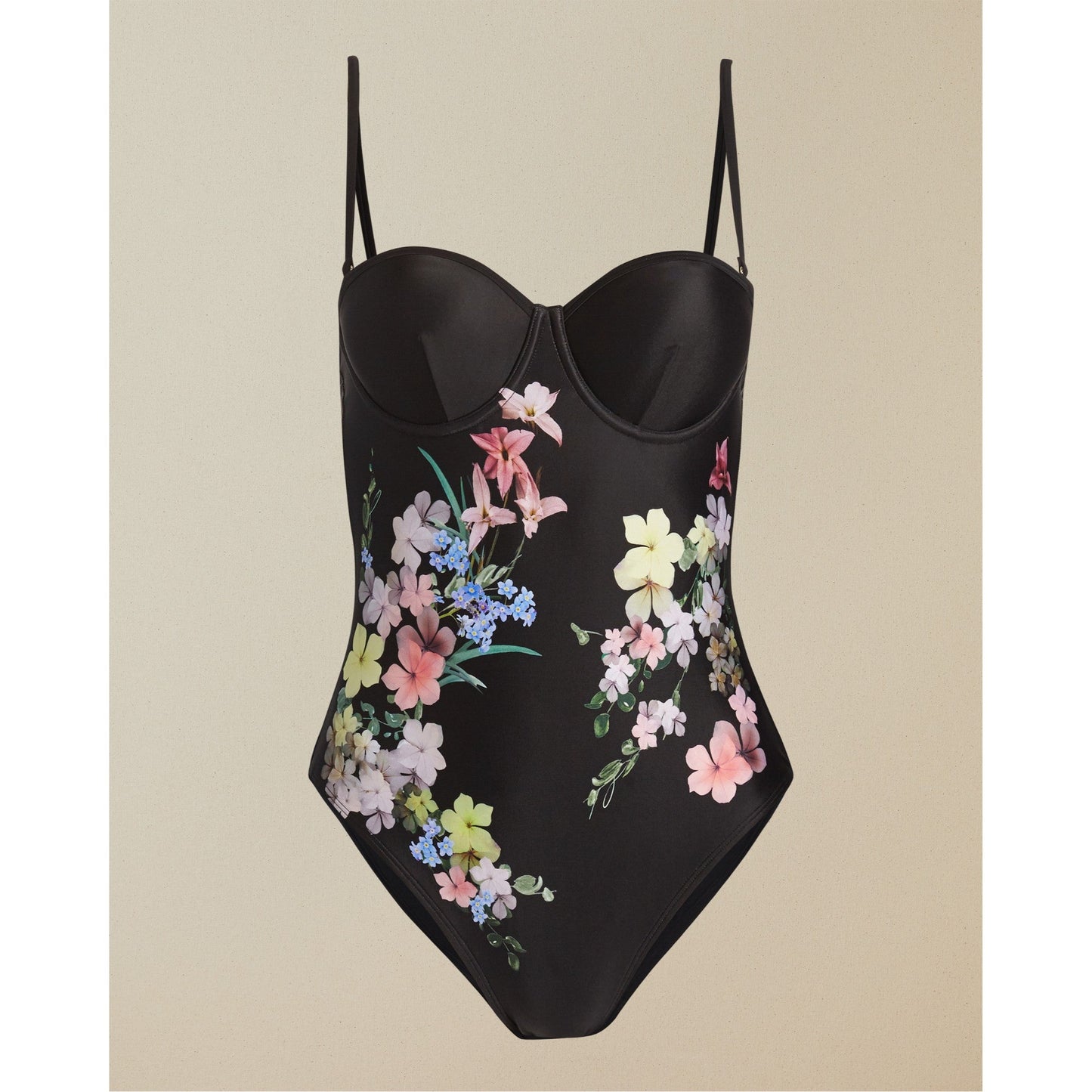 Women Jemmina-Pergola Balconette Swimsuit - Black