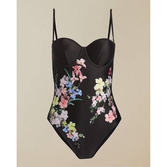 Women Jemmina-Pergola Balconette Swimsuit - Black