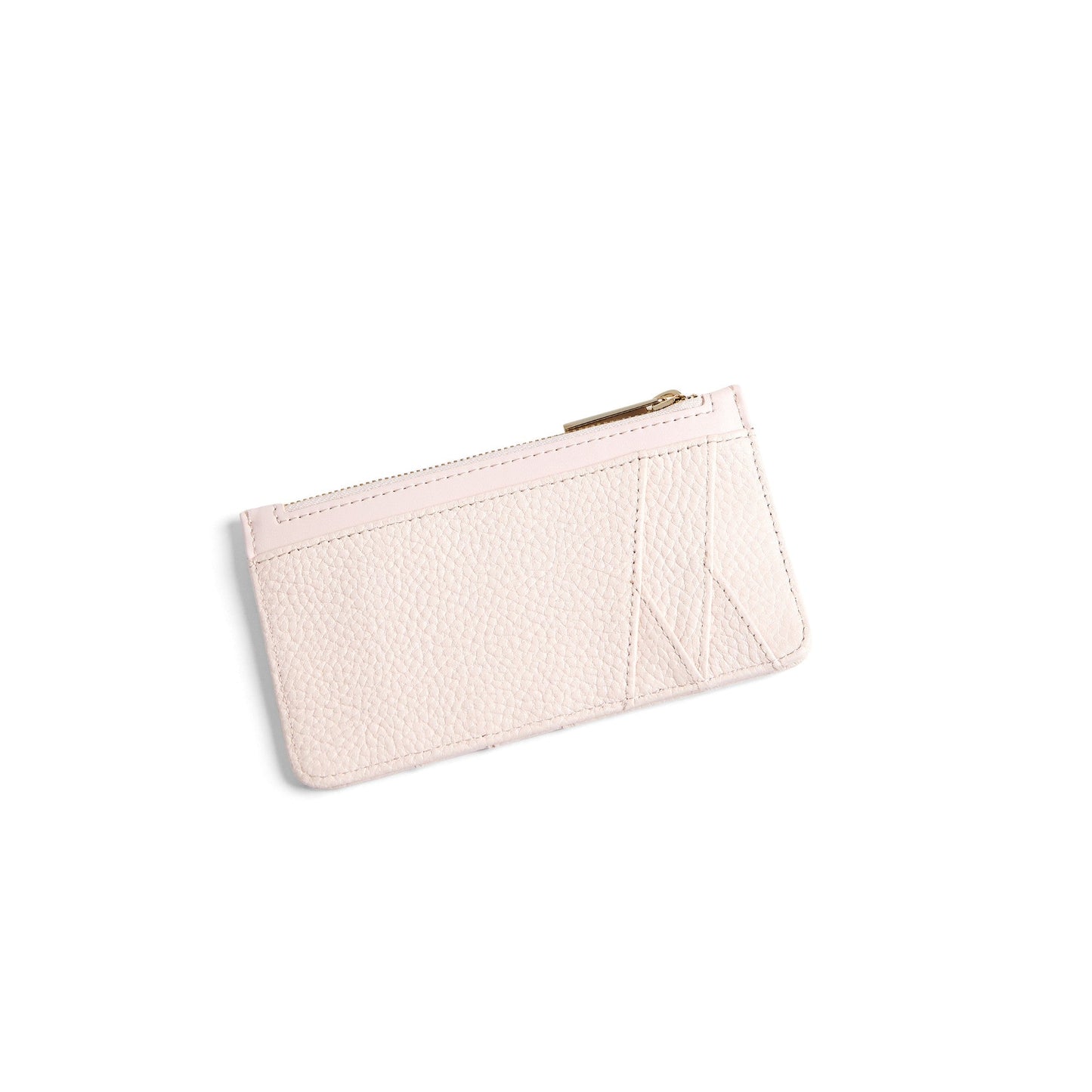 Women Allexaa-Diagonal Zipped Cc Holder - Baby-Pink