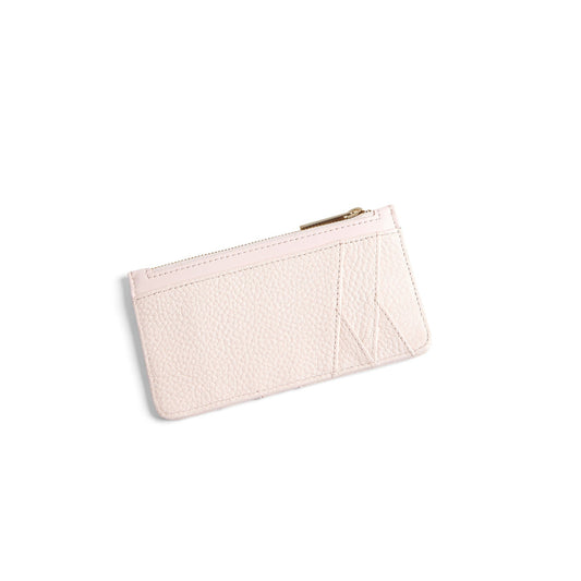 Women Allexaa-Diagonal Zipped Cc Holder - Baby-Pink
