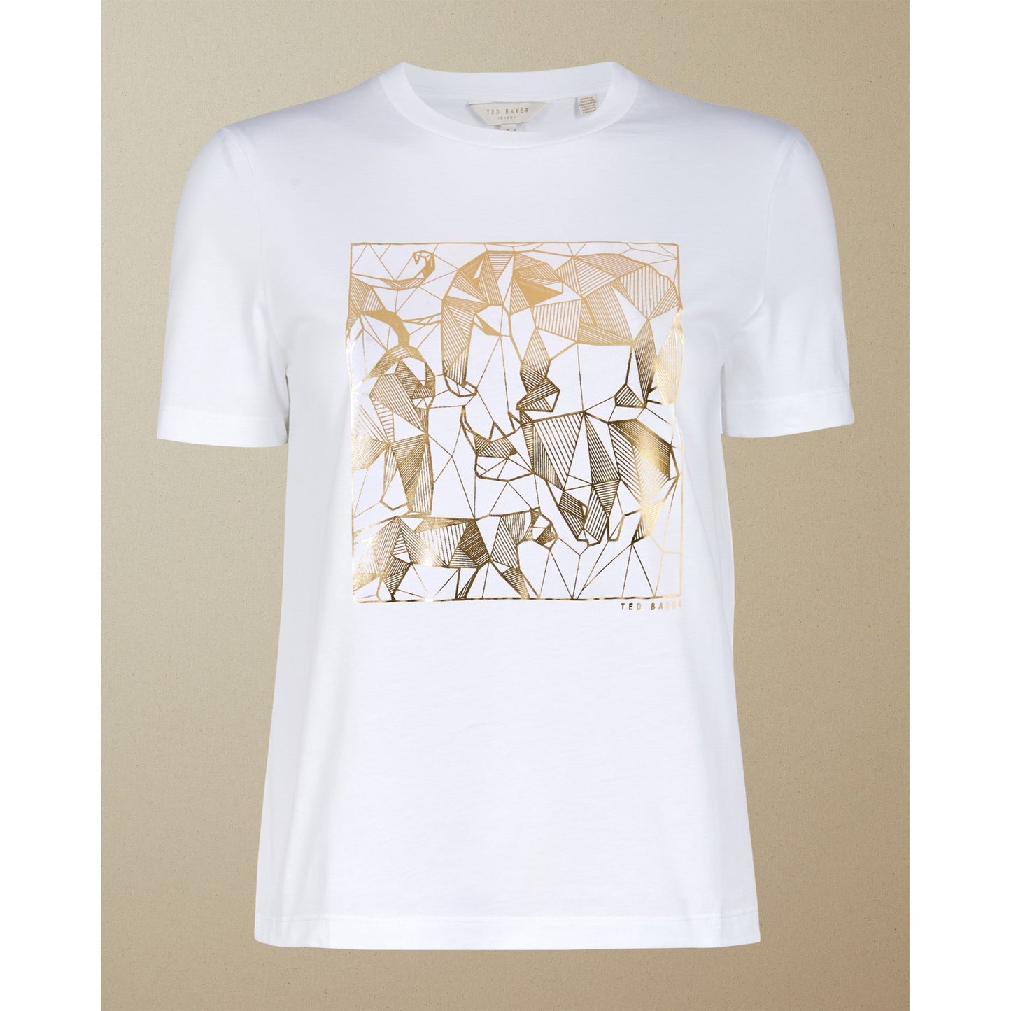 Women Robyyin- Animals Tee - White