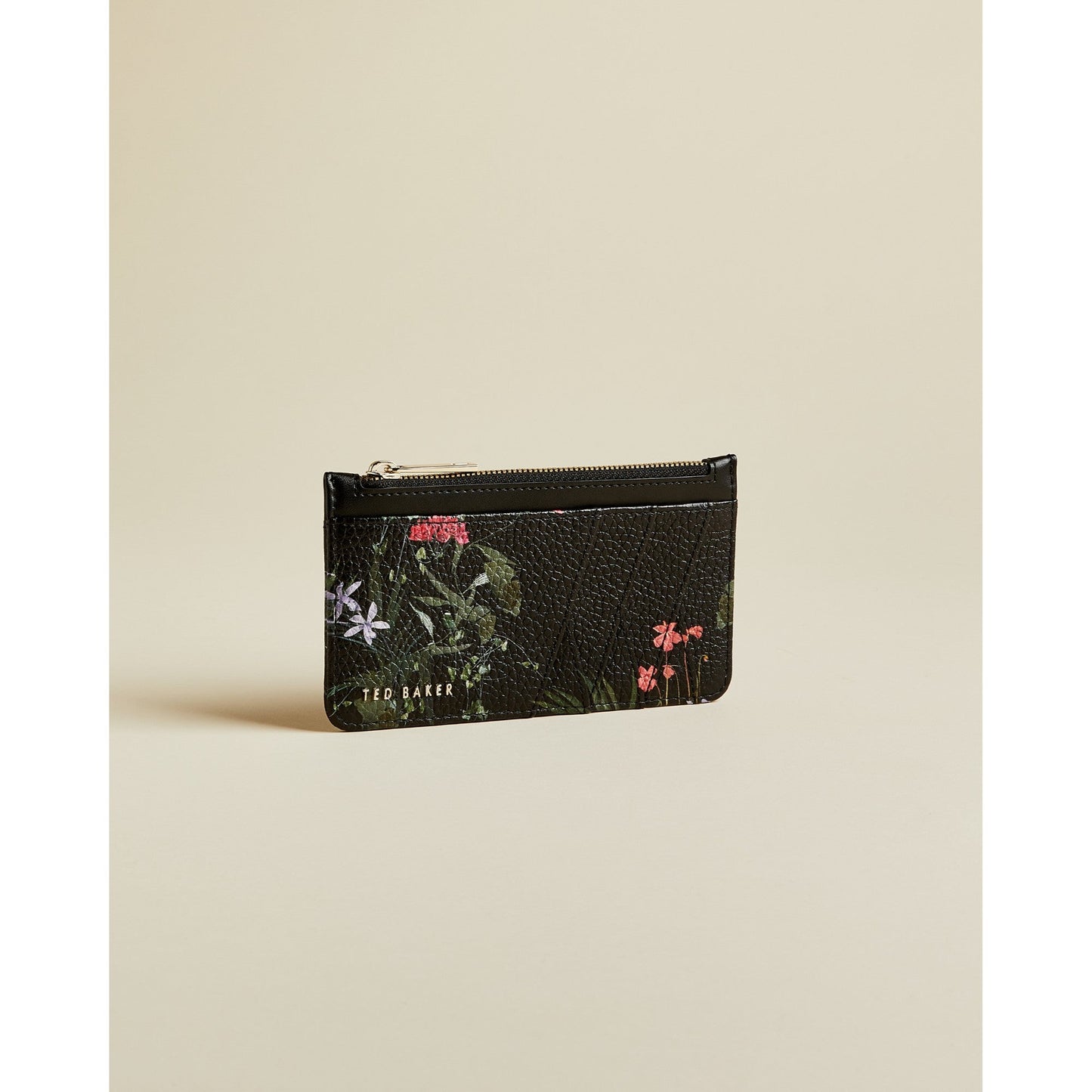 Women Lleahh-Highland Zipped Diagonal Cc Holder - Black