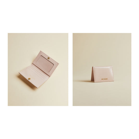 Women Llilie-Patent Oyster Card Holder - Dusky-Pink