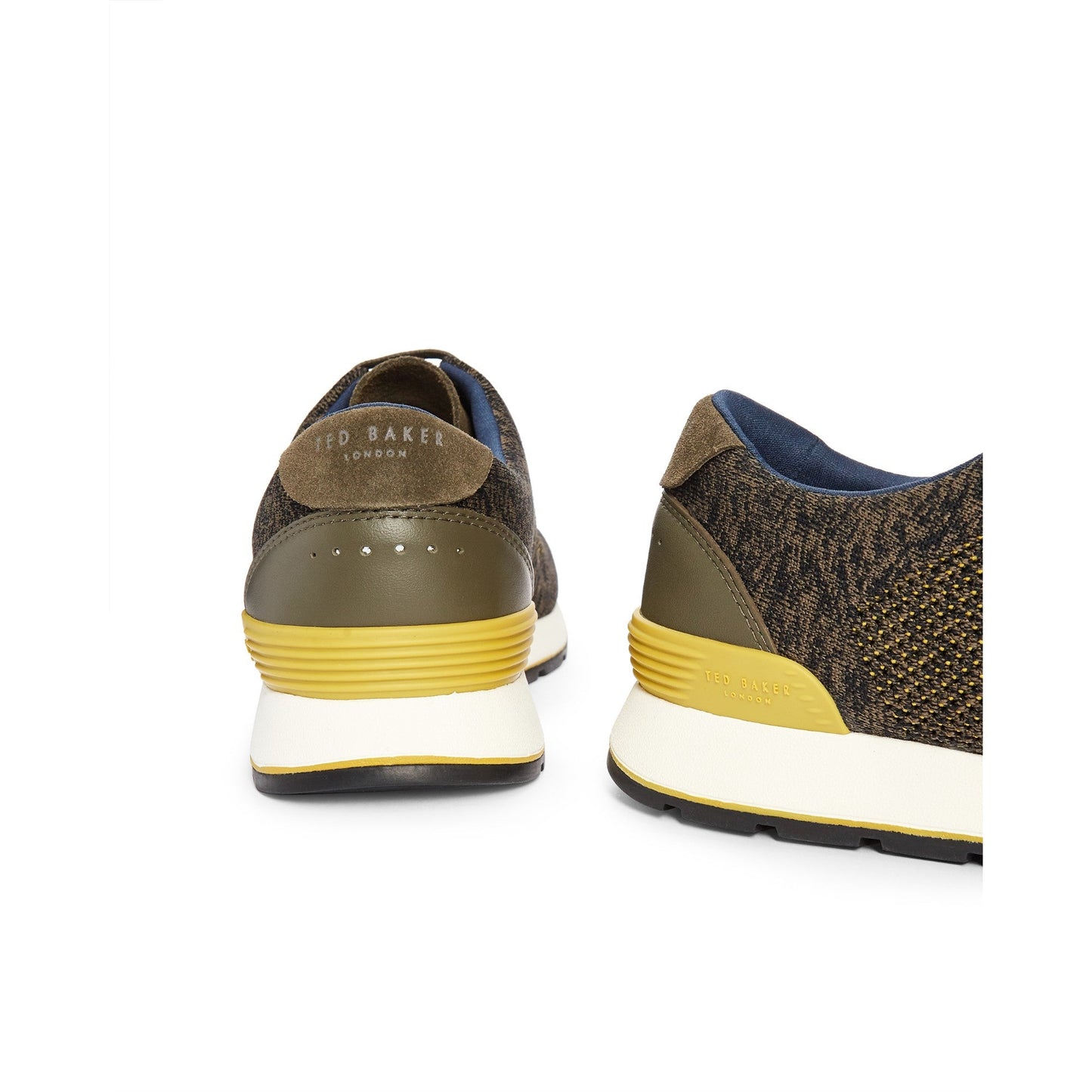 Men Hillar-Knitted Runner Trainer - Khaki