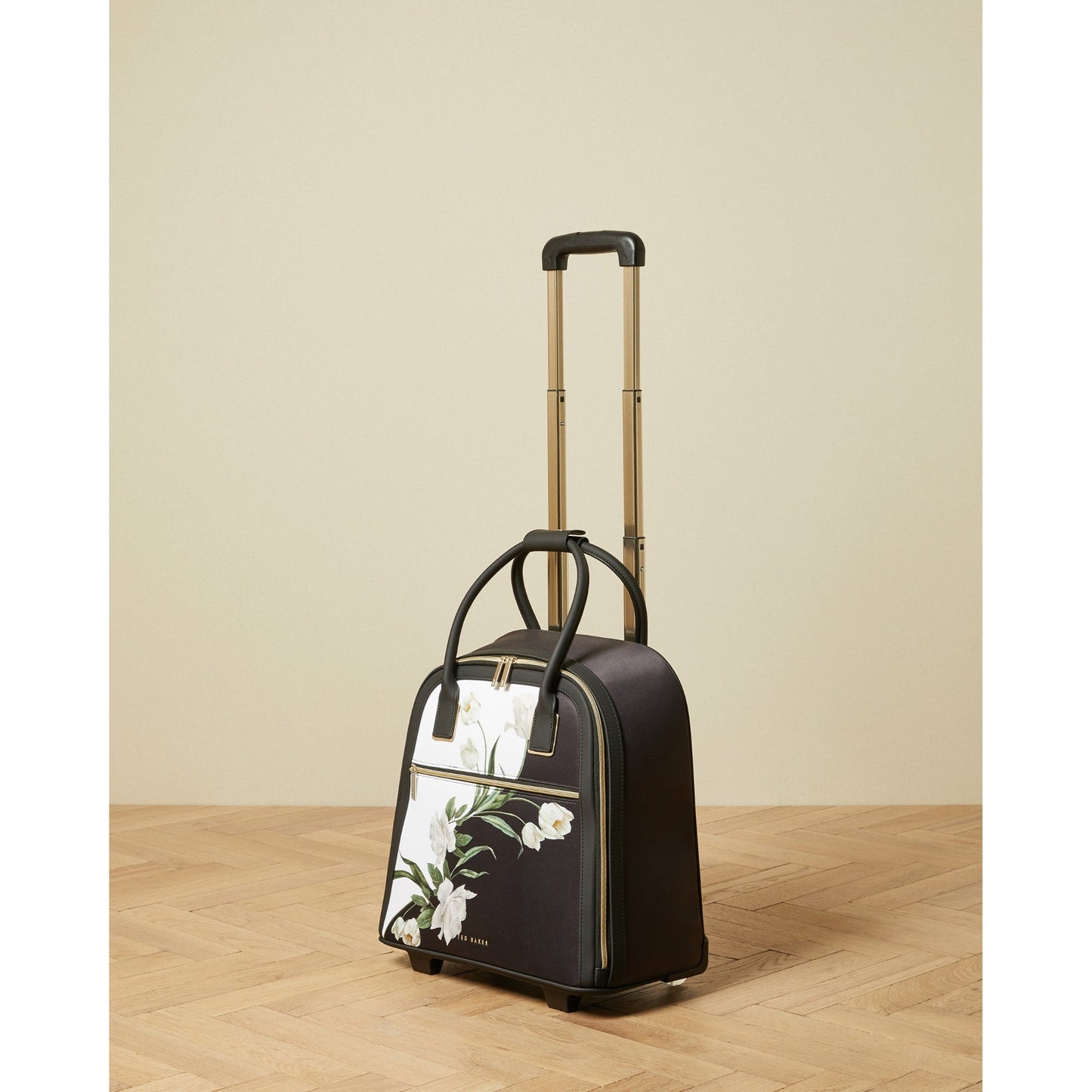 Women Rohana-Elderflower Nylon Travel Bag - Black