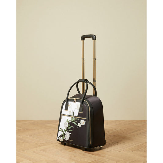 Women Rohana-Elderflower Nylon Travel Bag - Black