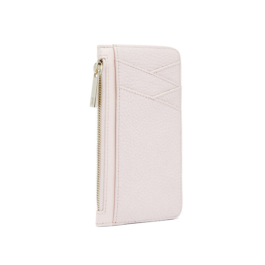 Women Gerii-Diagonal Zipped Cc Holder - Light-Pink