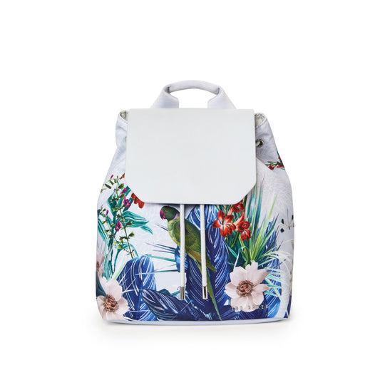 Women Passha-Jamboree Nylon Drawstring Backpack - Mid-Grey