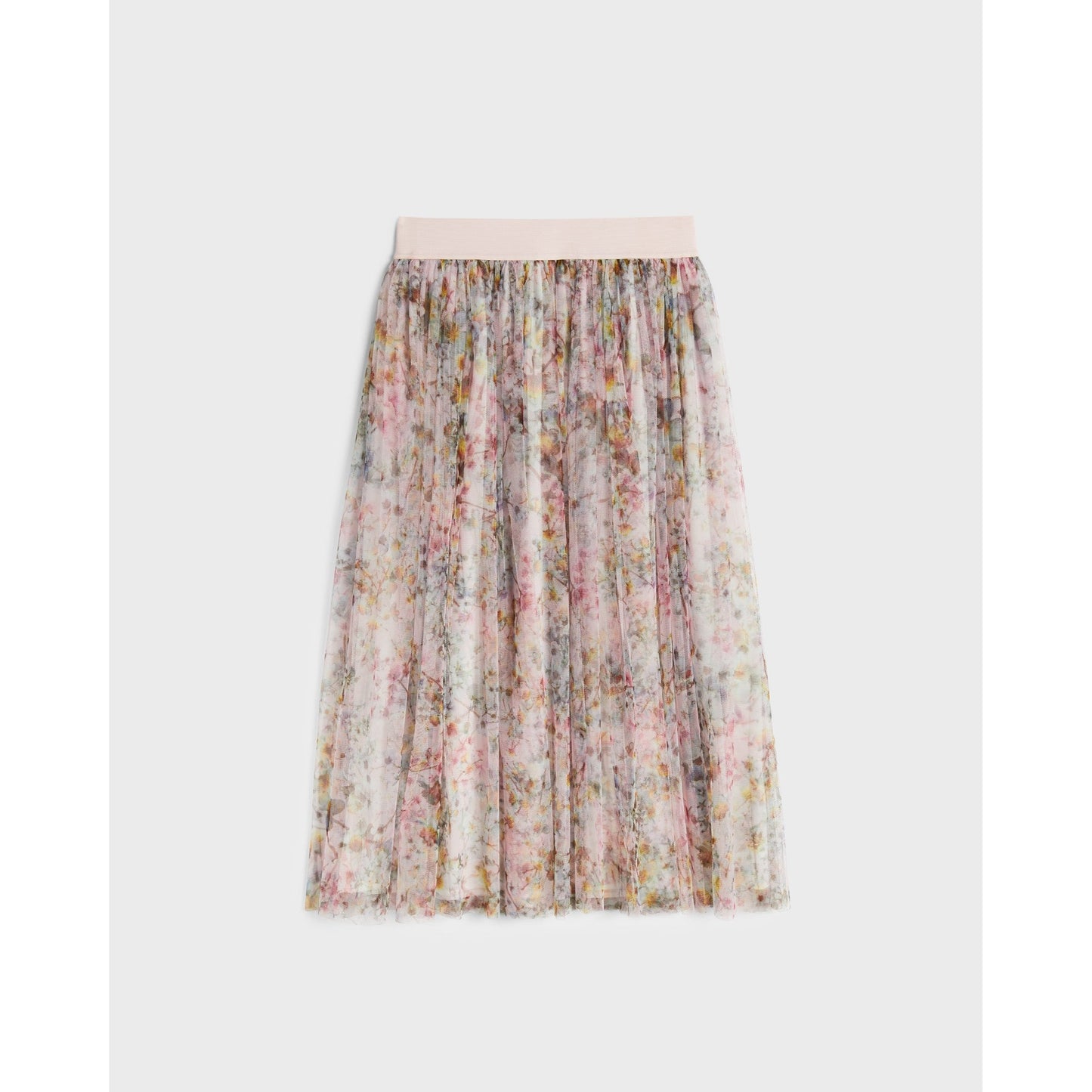 Women Balett-Jasmine Printed Full Tulle Skirt - Dusky-Pink