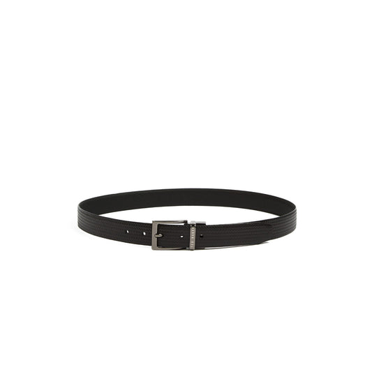 Men Peckam-Reversible Leather Belt - Black