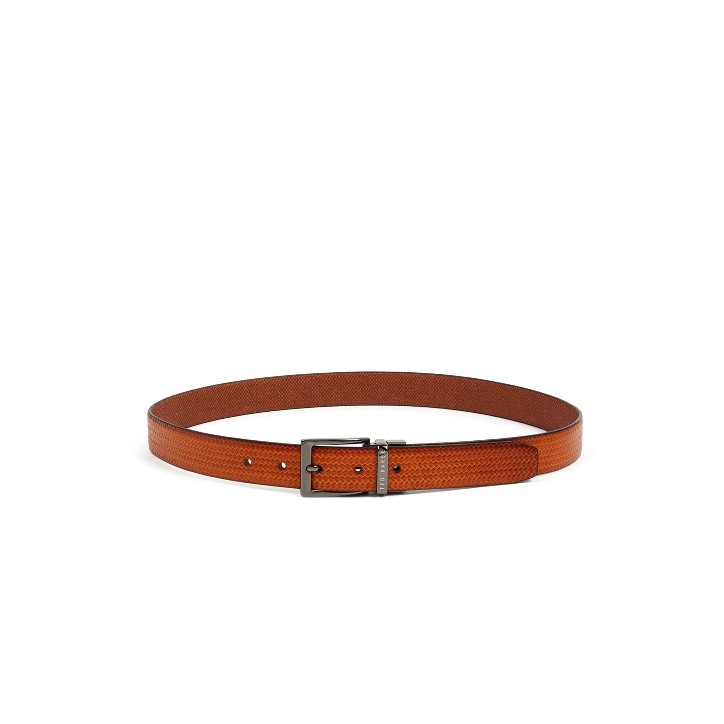 Men Peckam-Reversible Leather Belt - Tan