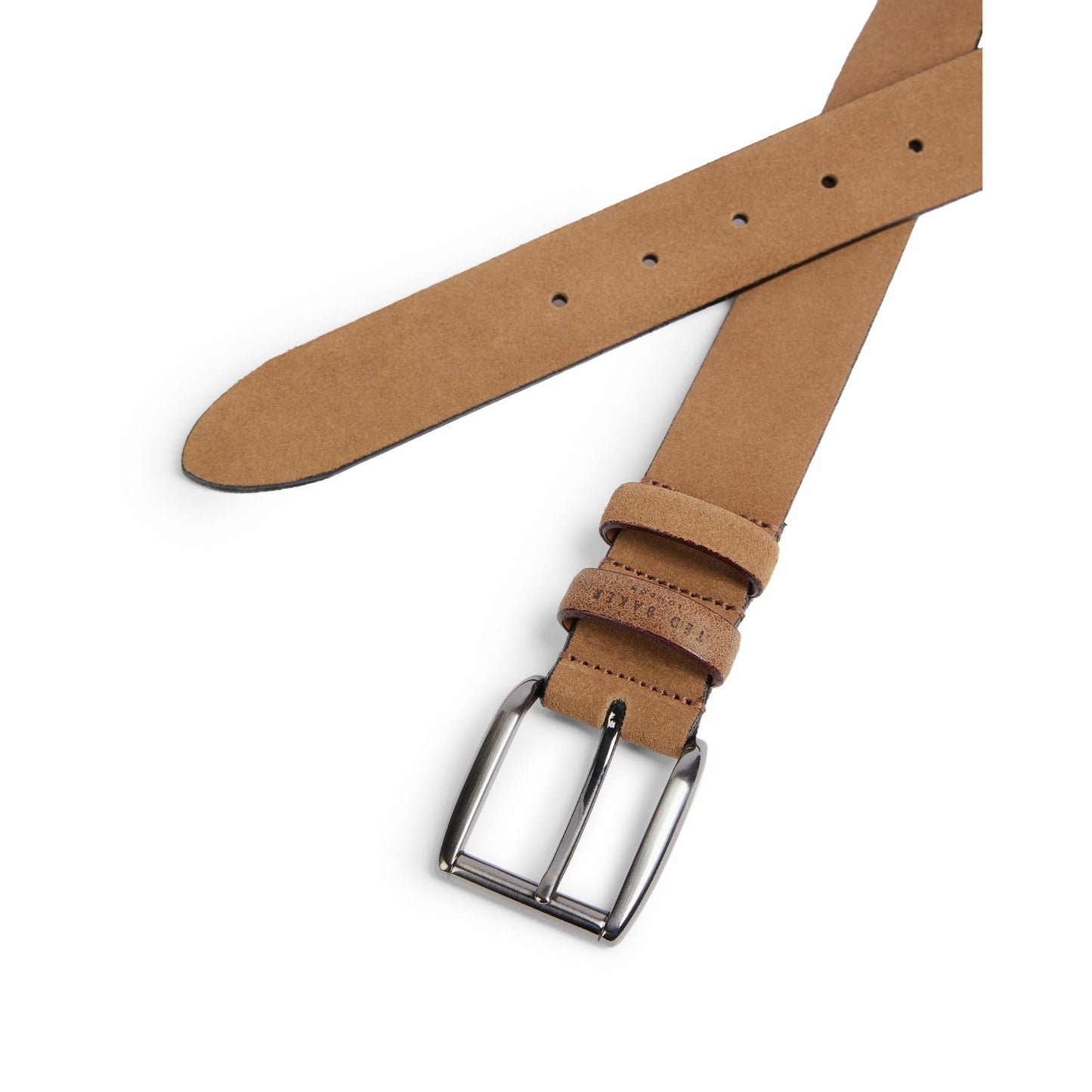 Men Newam-Suede Belt - Stone