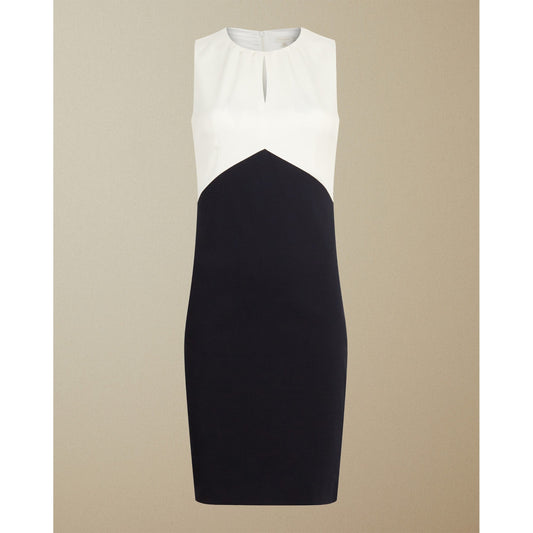 Women Turga-Fitted Mockable Dress - Navy