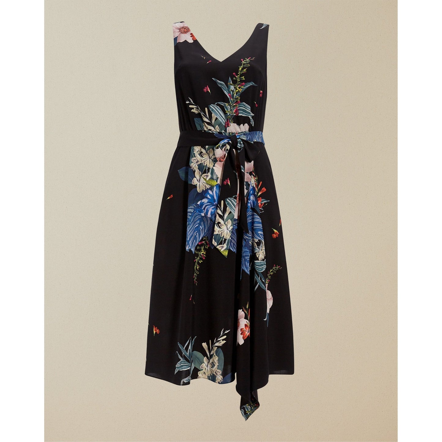 Women Trinni-Jamboree V-Neck Dress - Black