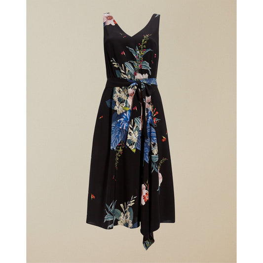 Women Trinni-Jamboree V-Neck Dress - Black