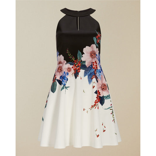 Women Tildda-Jamboree Skater Dress - White