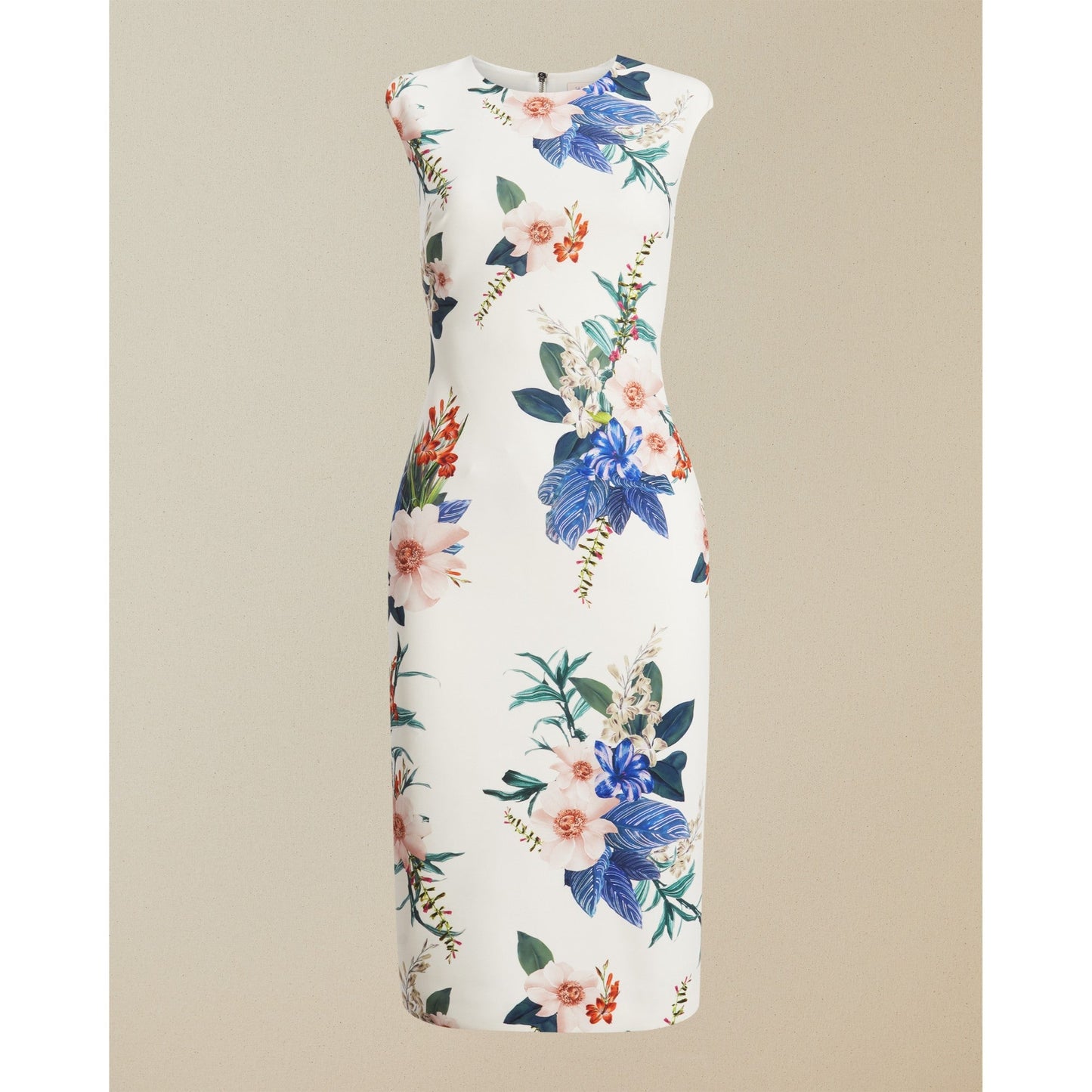 Women Sharley-Jamboree Cap Sleeve Bodycon Dress - White