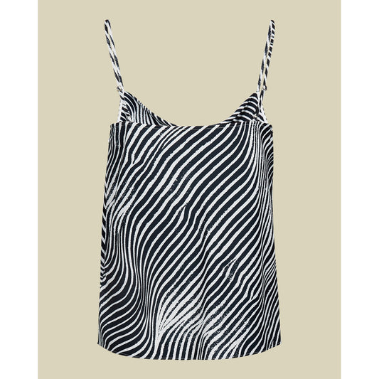 Women Kellin-Samba Printed Cowl Cami - Ivory