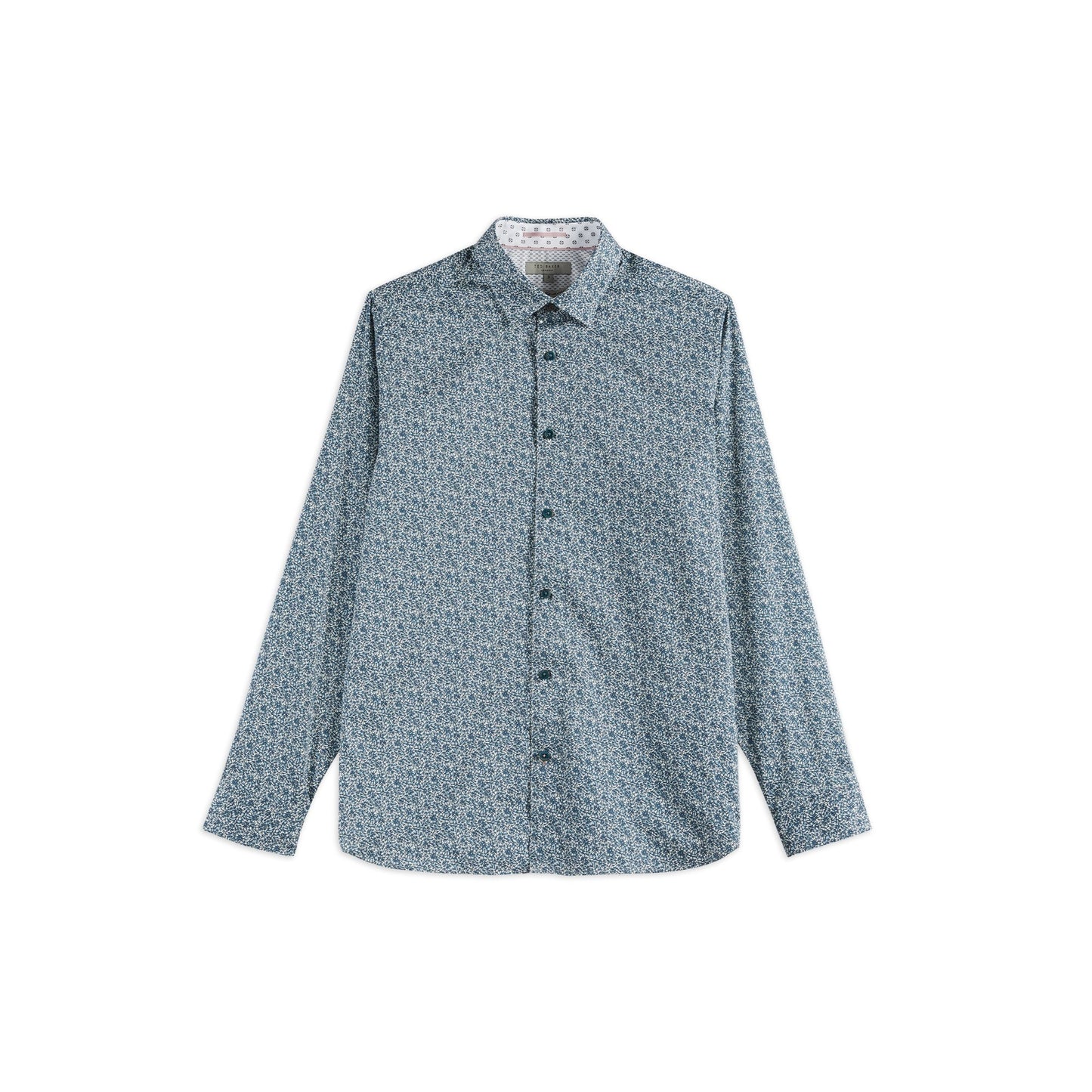 Men Copop-Ls Floral Shirt - Blue