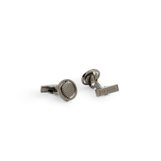 Men Newmark-Spinning Cufflinks - Gunmetal