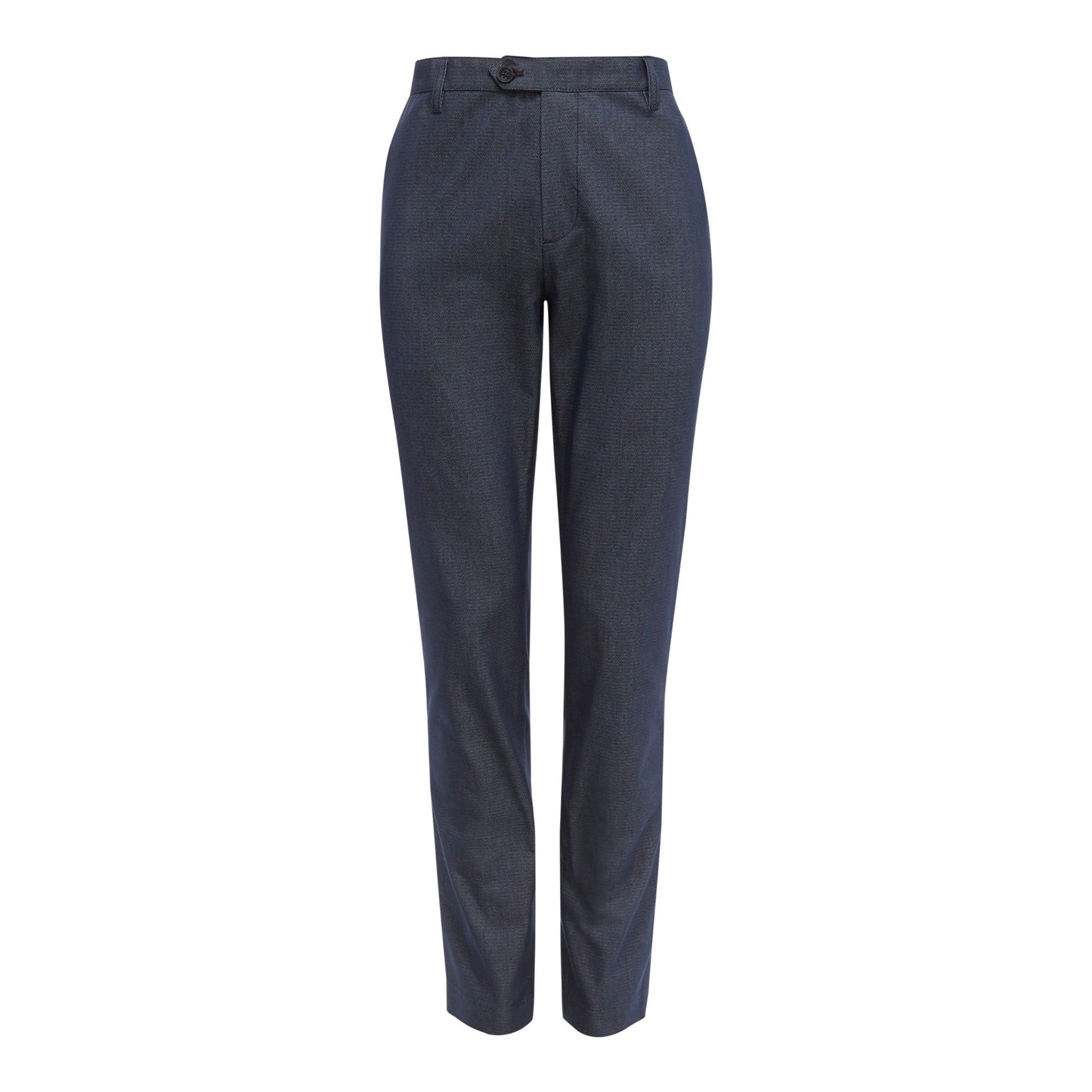 Men Telfone-Semi Plain Trouser - Blue