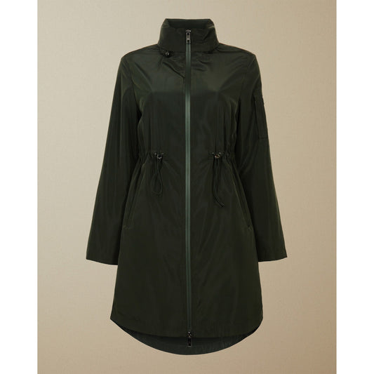 Women Evani-Packaway Rain Mac - Green