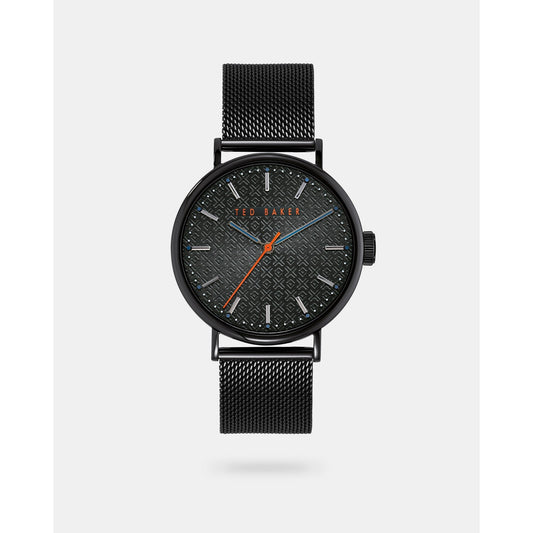 Men Mimoza-Bkpmms002 Mesh Bracelet Watch - Black