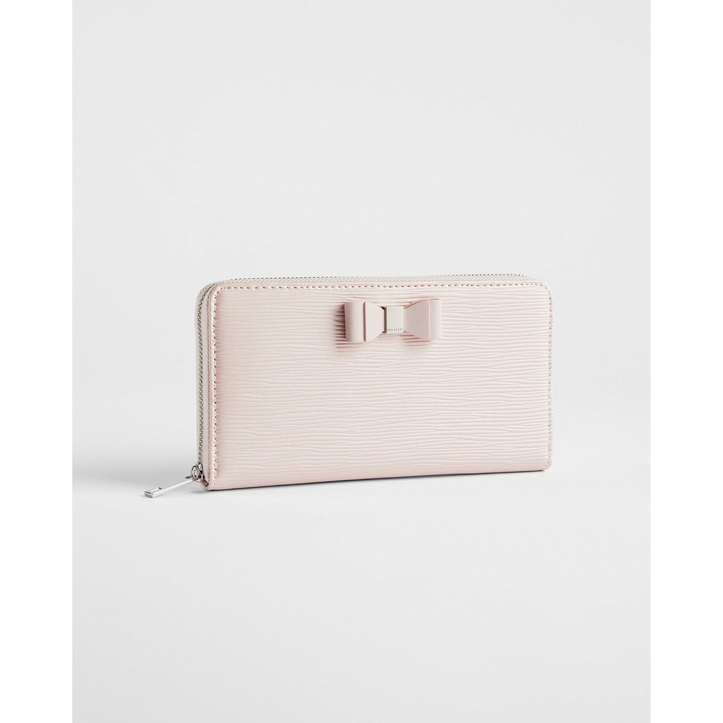 Women Dasiaa-Bow Detail Zip Around Matinee - Dusky Pink