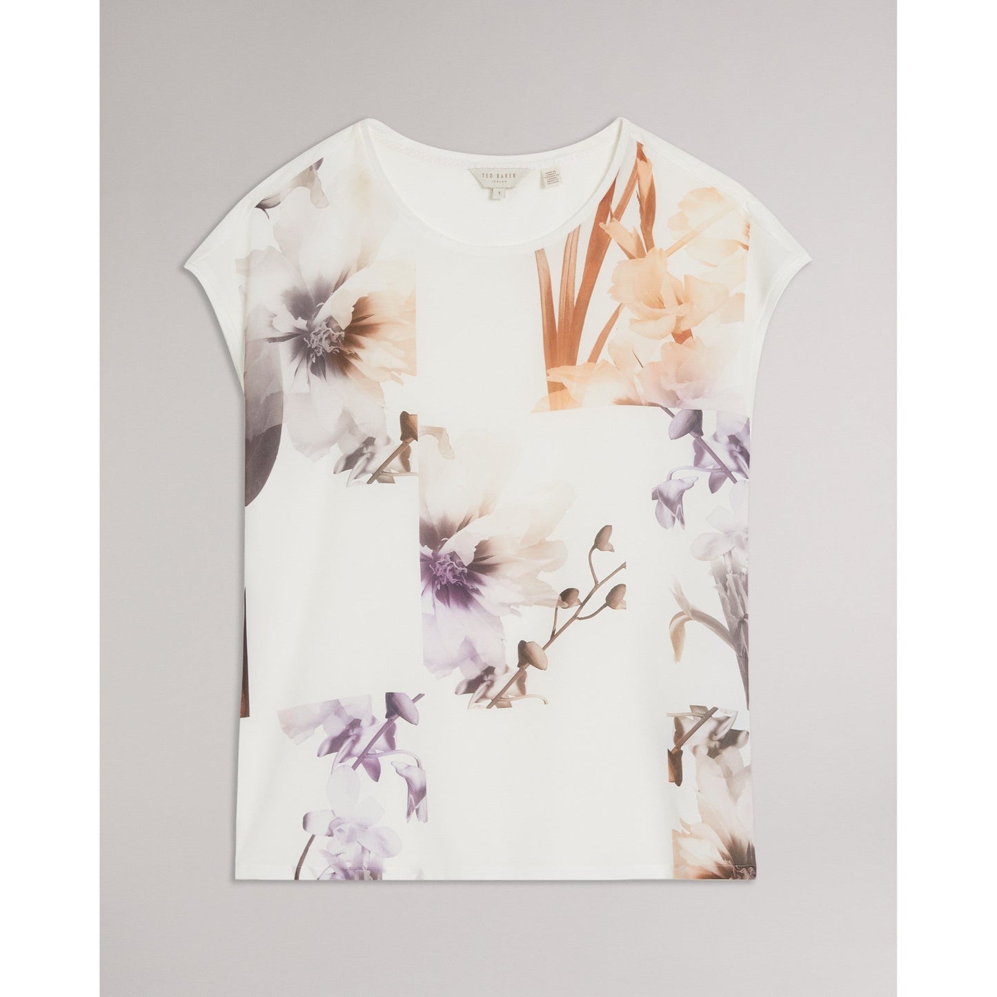 Women Lylie-Vanilla Woven Front T-Shirt - Ivory
