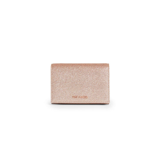 Women Becckaa-Glitter Small Fold Purse - Rosegold