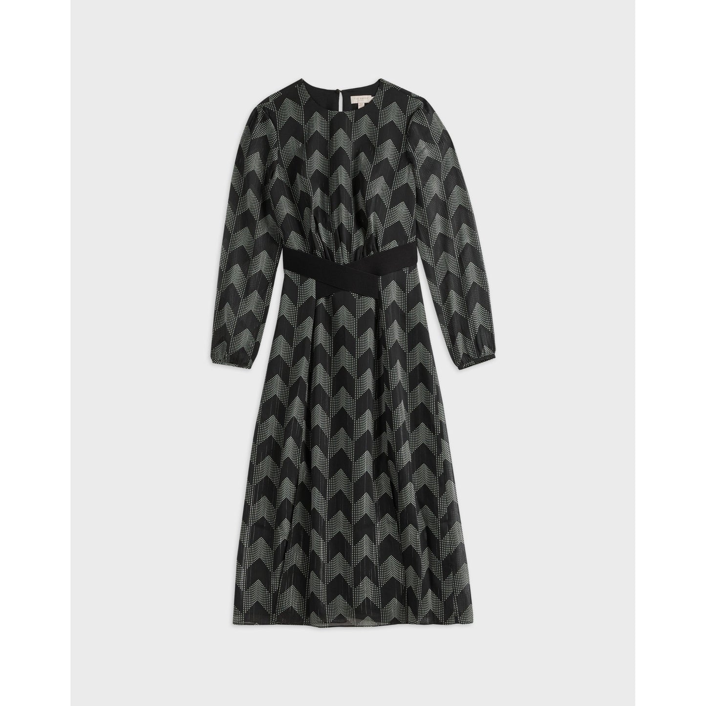 Women Aselli-Atlas Double Split Midi Dress - Black
