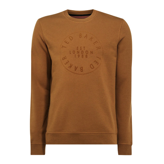 Men Mond-Ls Branded Sweatshirt - Camel