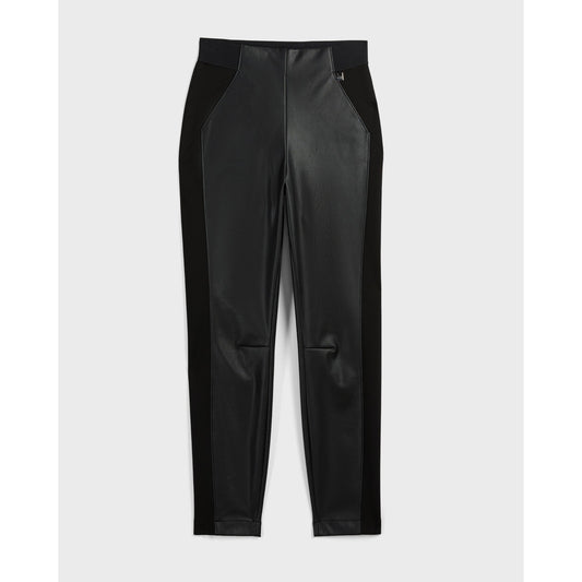 Women Vllada-Faux Leather Legging Trouser - Black