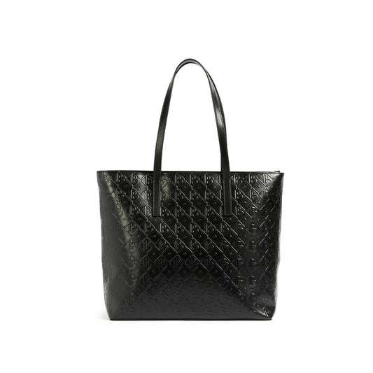 Women Marjaan-Monogram Shopper - Black