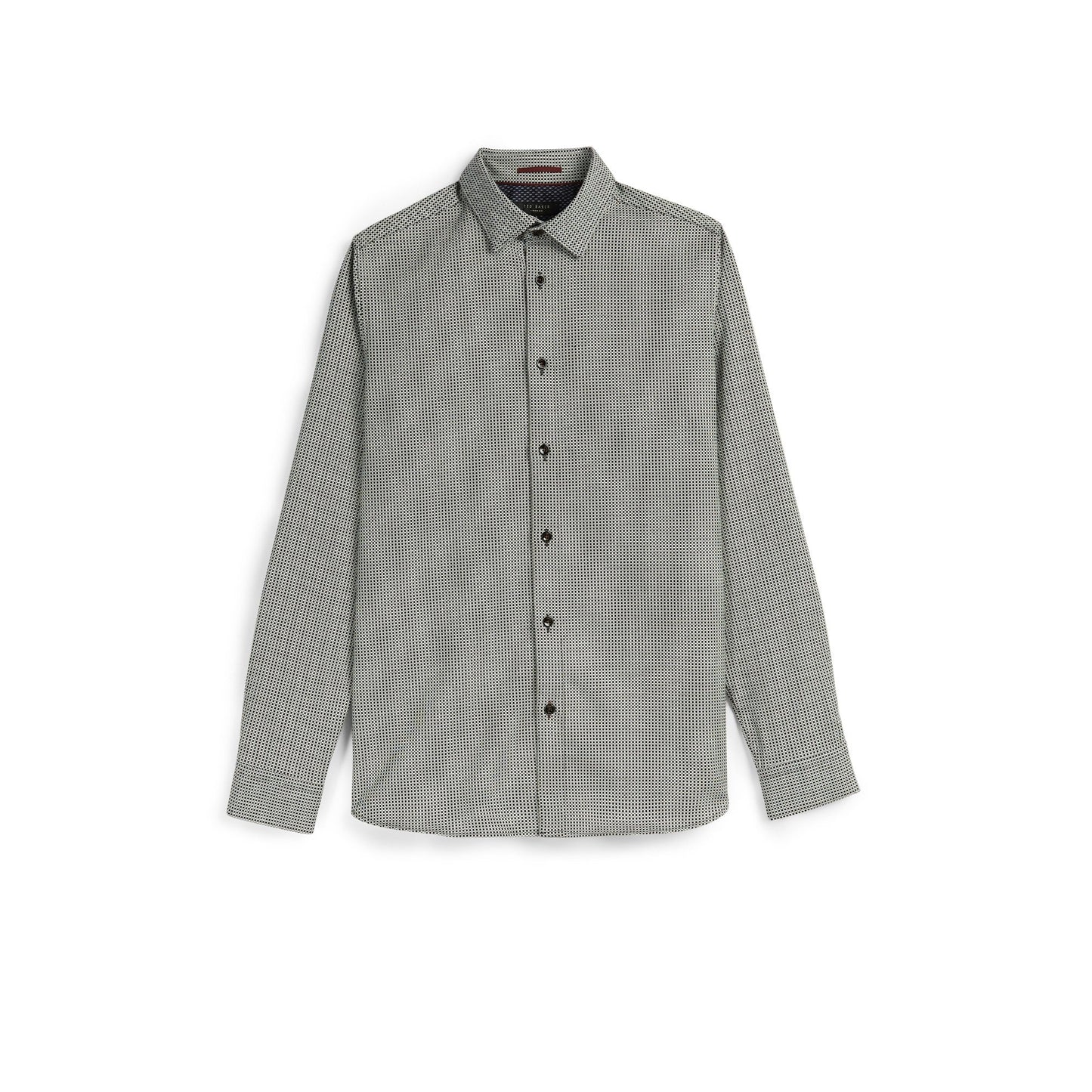 Men Drizzl-Ls Textured Shirt - Black