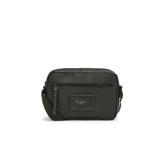 Men Blondd-Travel Nylon Flight Bag - Black