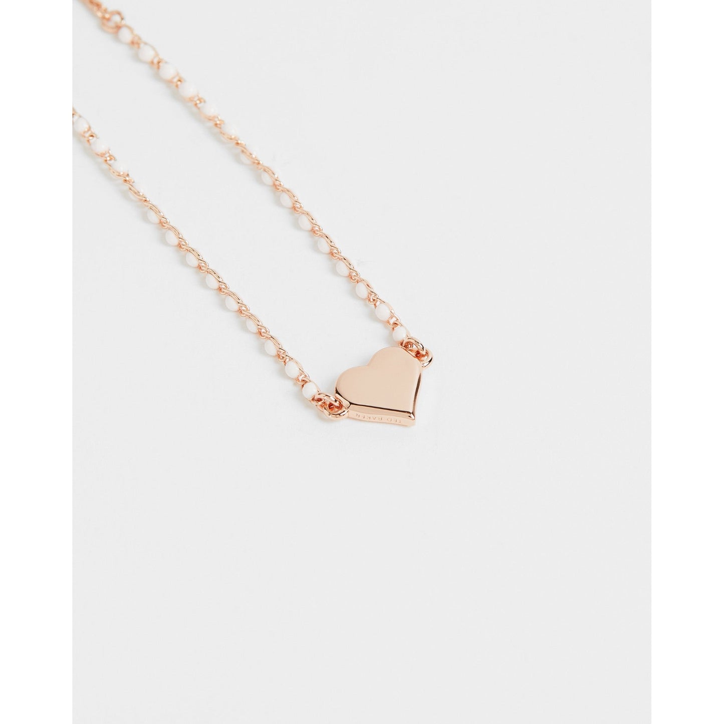 Women Rainba-Tbj2455 Rainbow Heart Bracelet - Pink