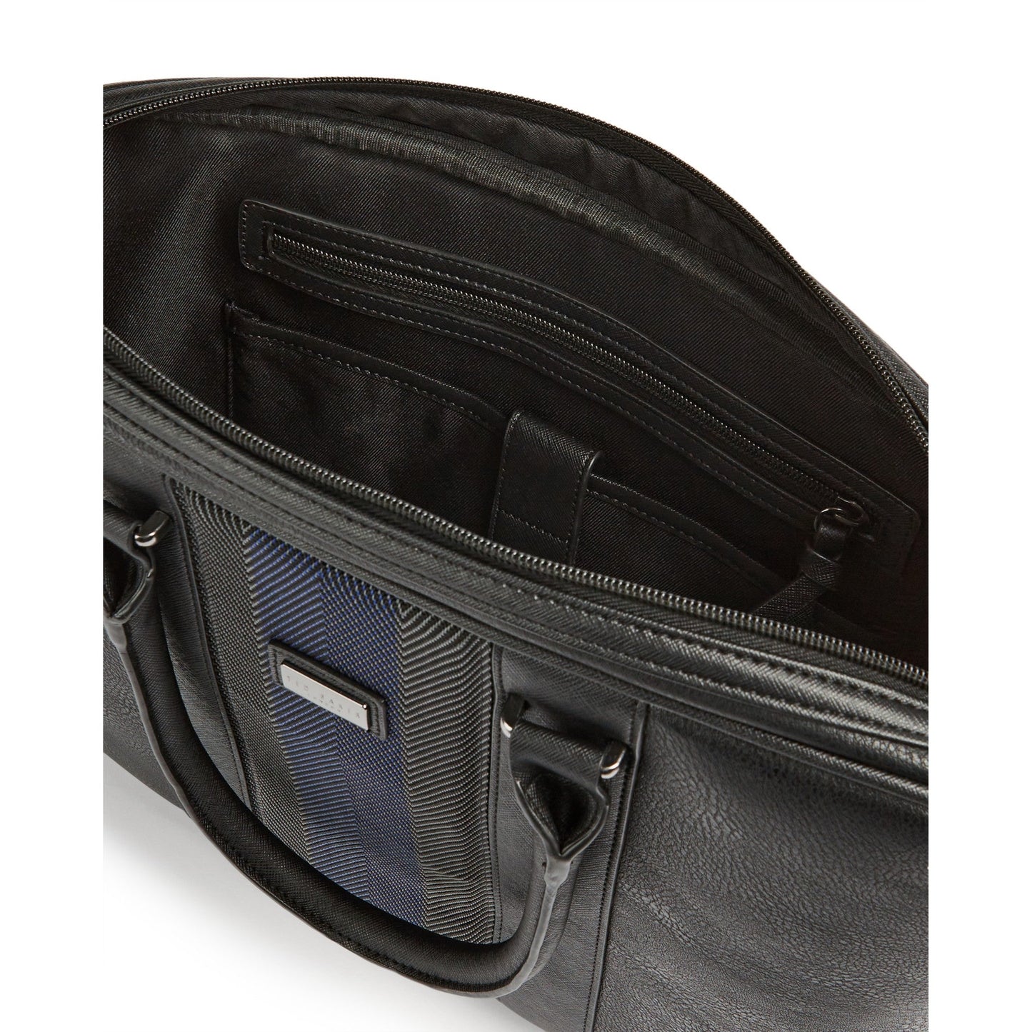 Men Cherade-Webbing Document Bag - Black